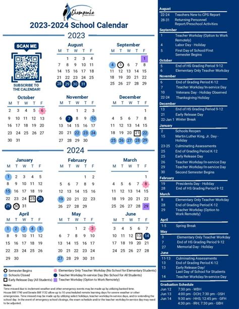 Chesapeake Public School Calendar 202219 2022