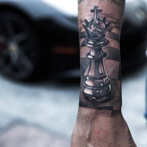 30 Amazing Chess Tattoos with Meanings Body Art Guru