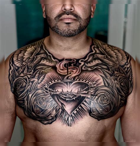 The 100 Best Chest Tattoos for Men Improb