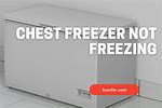 Chest Freezer Is Not Freezing Food in Places
