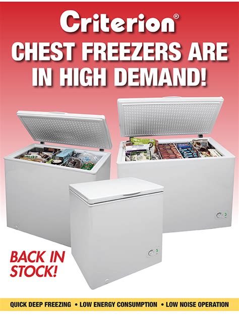 Cool Your Groceries in Style with Chest Freezers at Menards - The Best Selection of Quality Appliances!