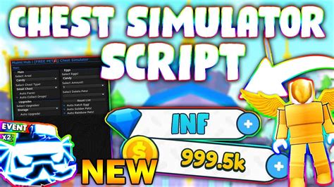 Chest Simulator Script Pastebin - Auto Farm Fast, Hatch