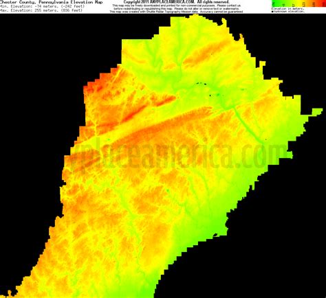 Elevation of Chester,US Elevation Map, Topography, Contour