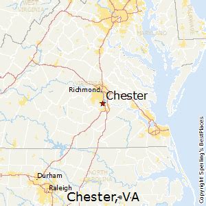 Chester Virginia Street Map 5116096