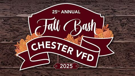 Chester Volunteer Fire Department Fall Bash