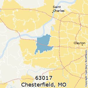 Chesterfield County VA Zip Code Map