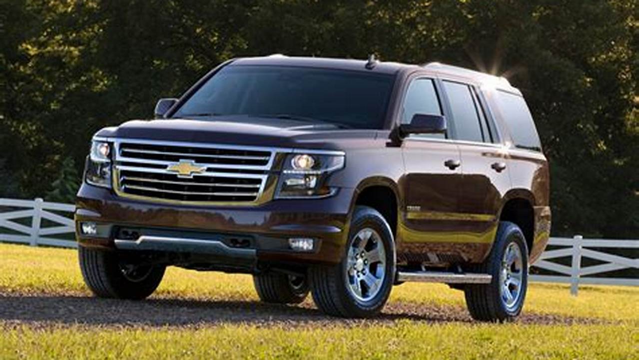 The Mighty Chevrolet Tahoe: Uncover the Power and Capability of This Full-Size SUV
