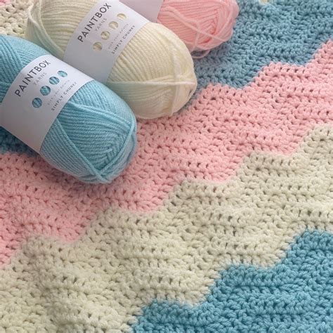 Chevron Crochet Blanket Pattern Free