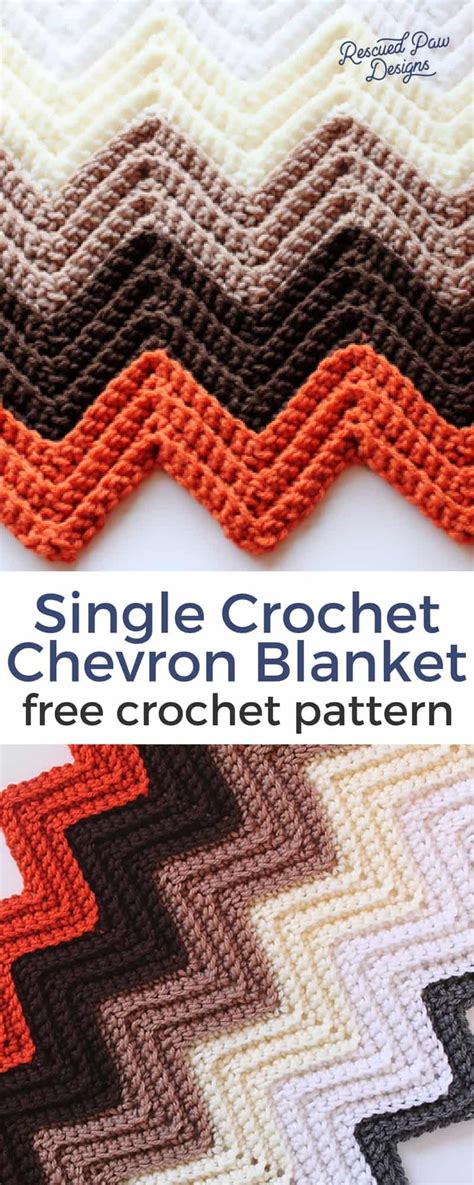 Chevron Crochet Patterns Free