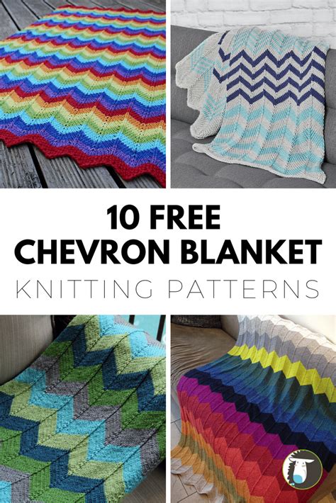 Chevron Knit Blanket Pattern