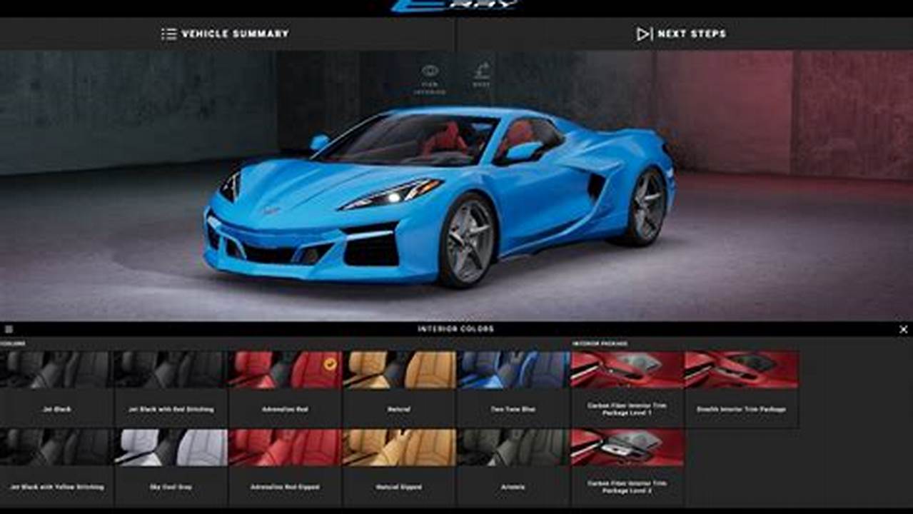 Chevy Corvette 2024 Visualizer