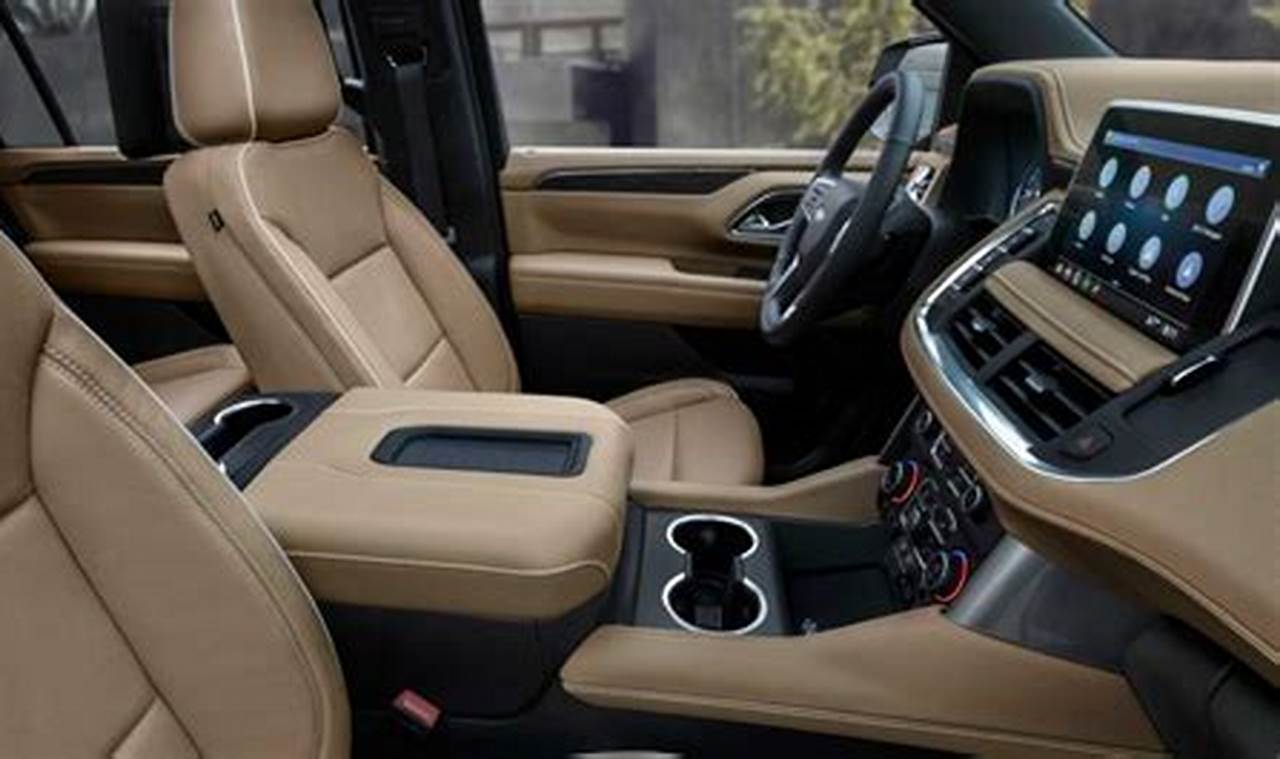 Chevy Suburban Interior 2024