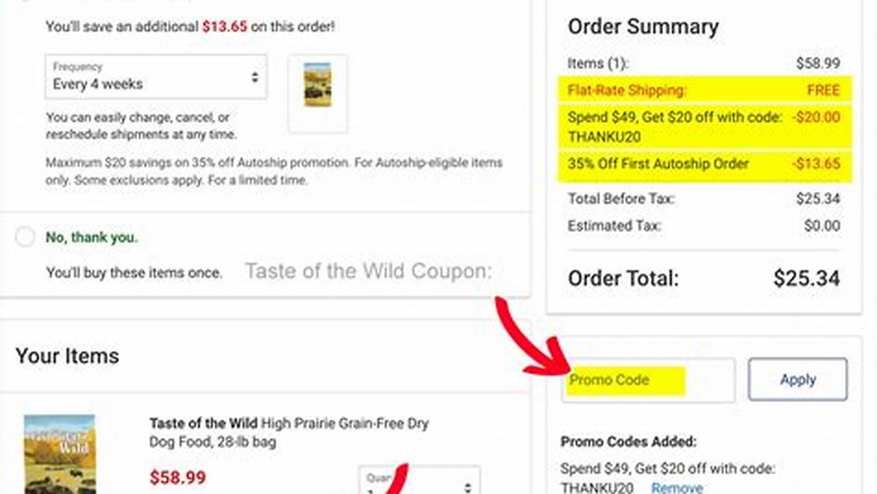 Chewy $25 Off Promo Code 2025