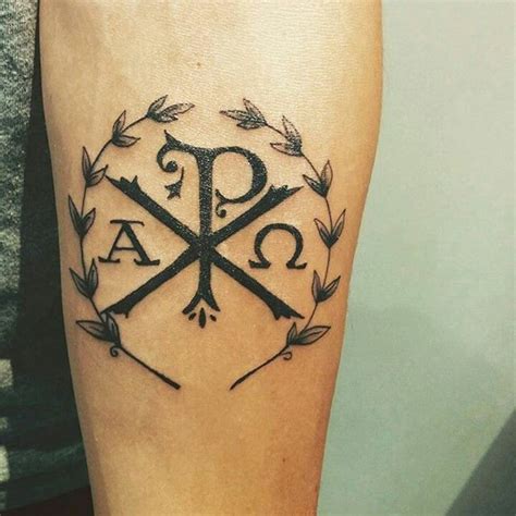 50+ Chi Rho Tattoo Designs and Meanings