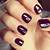 Chic and Edgy: Dark Nails for a Stylish Fall Ensemble