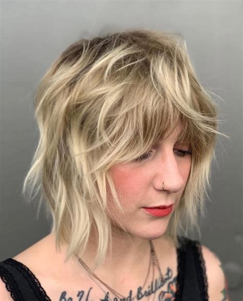 Chic Chin Length Shag