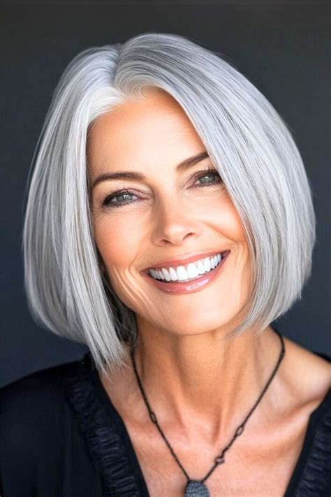Chic Grey Bob