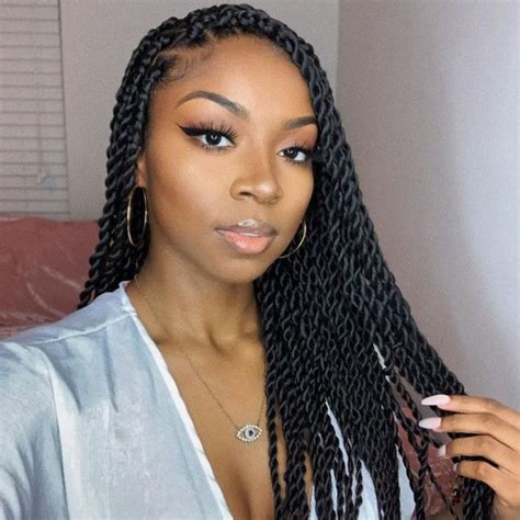 Chic Senegalese Twists