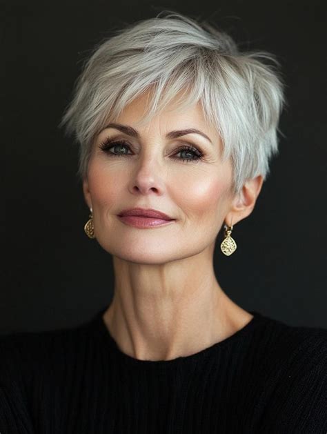 Chic Short Styles For Over 60S