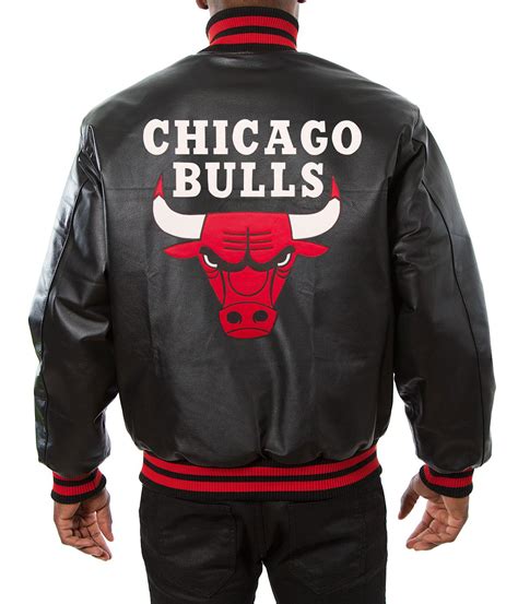 Chicago Bulls Varsity Jacket Leather Sleeves