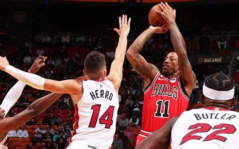 Chicago Bulls Vs Miami Heat Previous Match-Ups