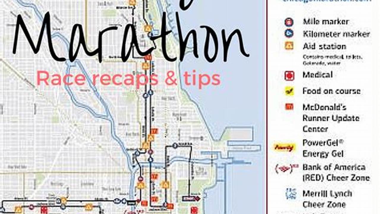 Chicago Marathon Course Map 2025
