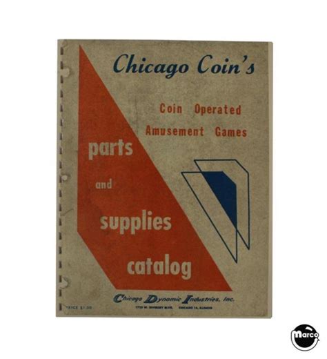 Chicago Coin Parts Catalog