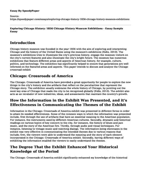 Chicago History Research