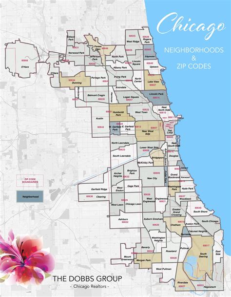30 Chicago Zip Codes Map Maps Database Source