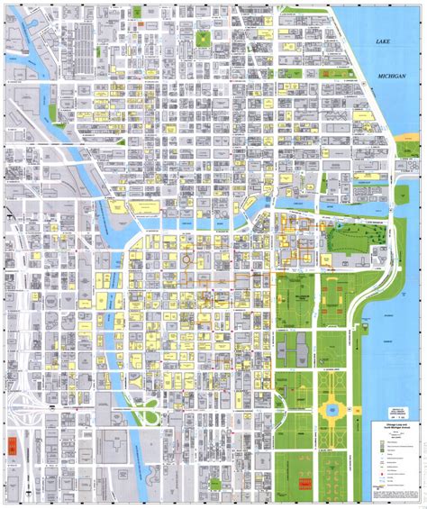 Chicago Street Map With Numbers Cape May County Map