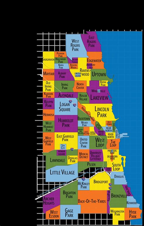 Magnificent Mile Shopping Map Retail Area Map The Wrigley Building