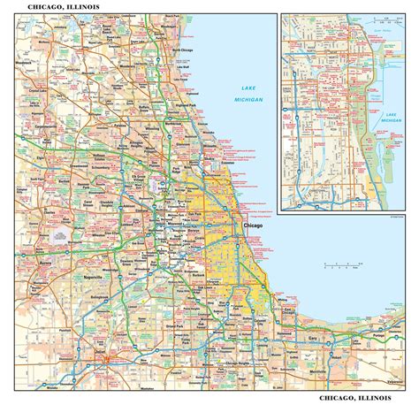 Chicago map, Moving to chicago, Chicago neighborhoods