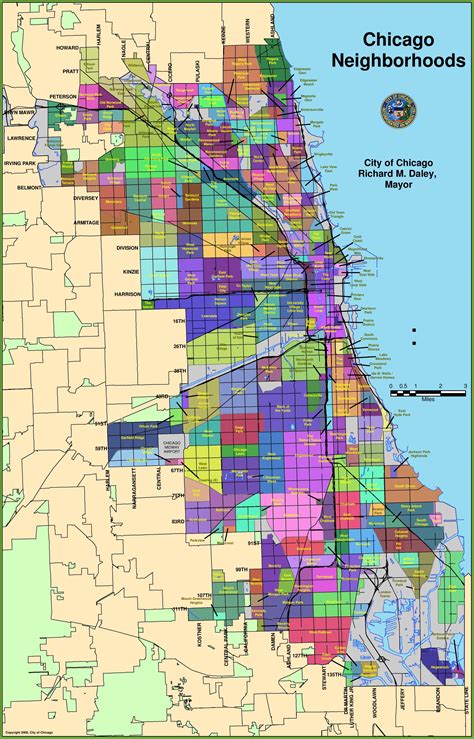 Chicago Neighborhood Map Chicago Neighborhood Map