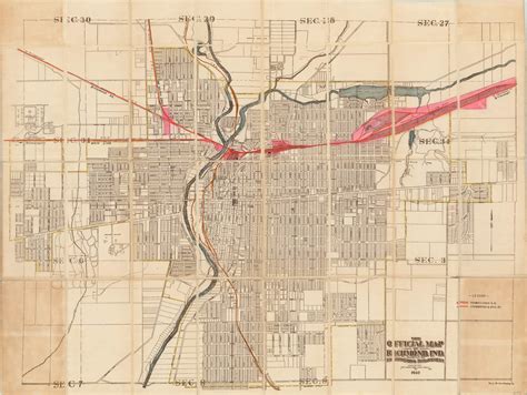 Richmond downtown map