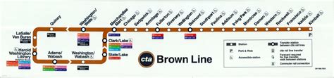 BROWN LINE Route Time Schedules, Stops & Maps Belmont