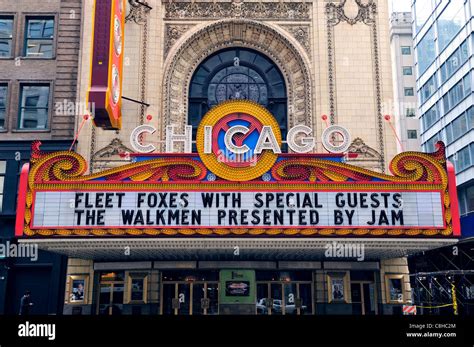 Chicago Theater Marquee