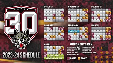 Chicago Wolves Schedule 24 25 Printable