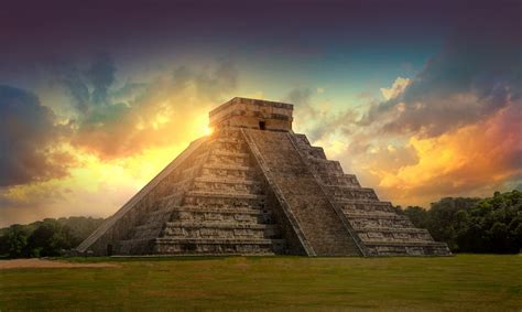 Chichen Itza Sunset
