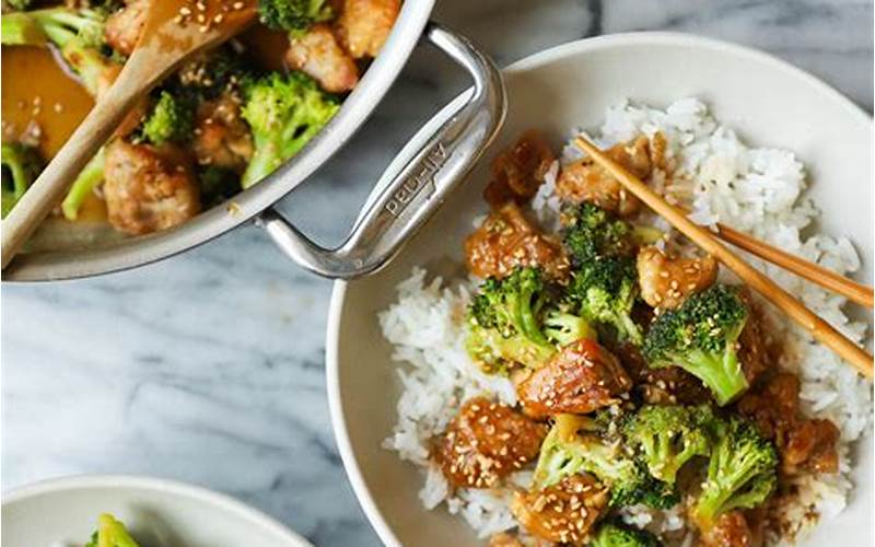 Chicken And Broccoli Stir-Fry