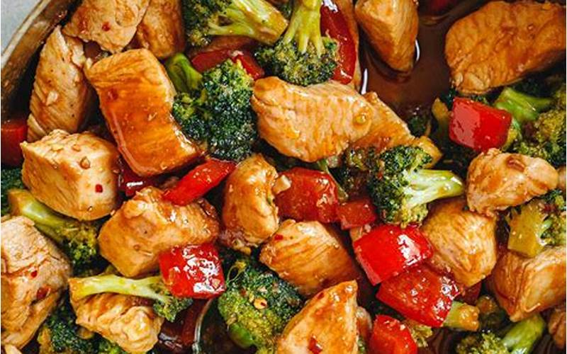 Chicken And Vegetable Stir Fry