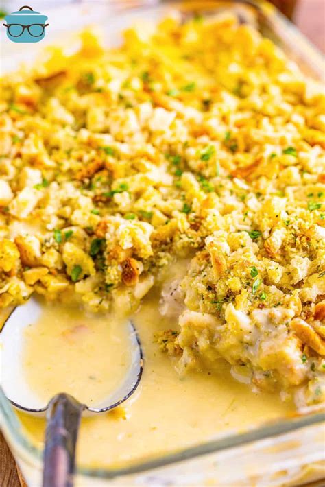 Chicken And Dressing Casserole