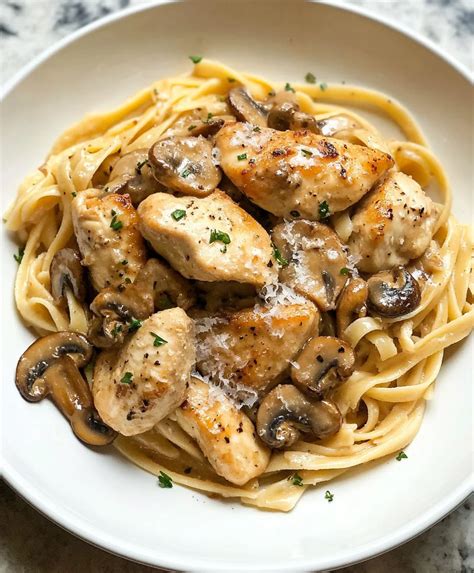 Chicken Marsala Pasta Recipe