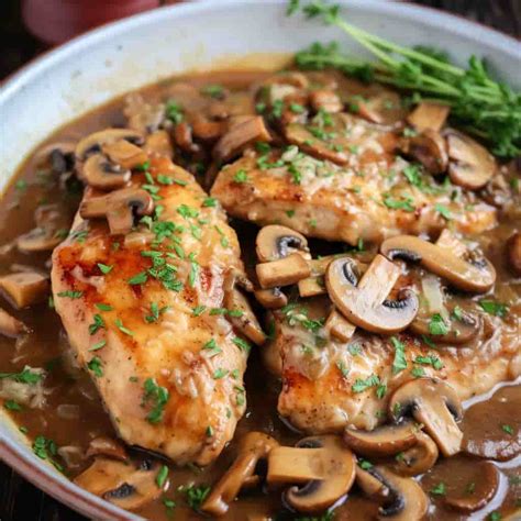 Chicken Marsala Recipe No Cream