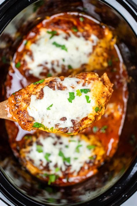 Chicken Parmesan Crock Pot Recipe