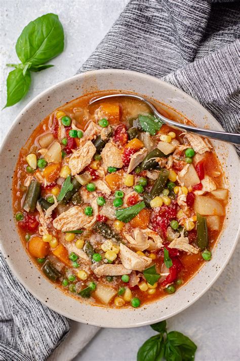 Chicken Vegetable Soup Recipes