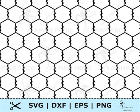 Download Chicken Wire Pattern SVG File - SVG Design Cricut SVG For Crafts