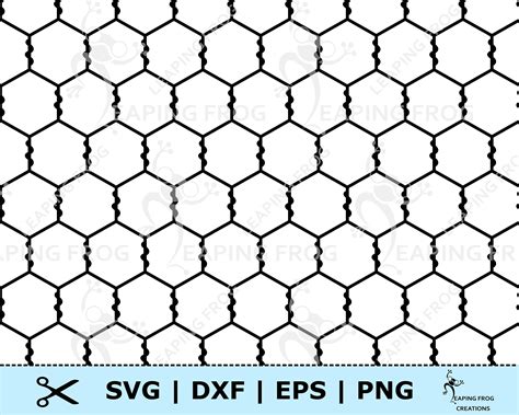 Download Chicken Wire Pattern SVG File - SVG Design Silhouette Free PSD Mockups