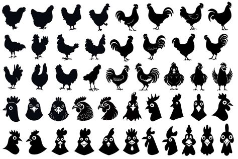 Flock to Style: Discover the Elegance of Chickens SVG for Your Creative Crafting Needs!