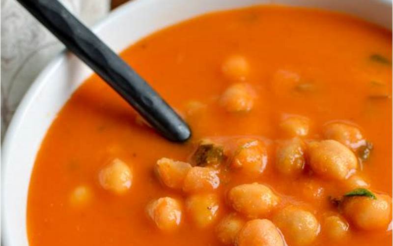 Chickpea And Tomato Soup