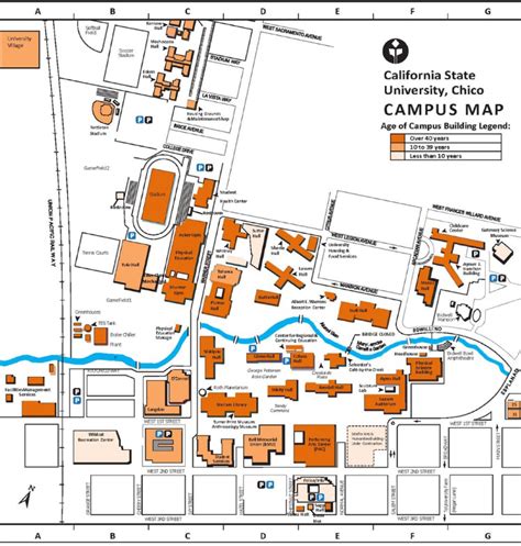 Chico State Campus Map